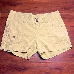 Pilcro | Yellow Shorts by Anthropologie